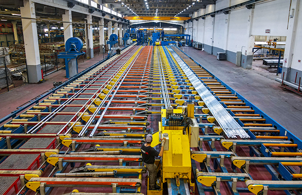 Stranpresse Auslauftisch